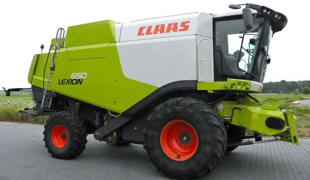 Claas Lexion 650 2014 Rok, heder V750, Nie Malowany, Stan Idealny - حصادة شاملة: صور 5 Claas Lexion 650 2014 Rok, heder V750, Nie Malowany, Stan Idealny - حصادة شاملة: صور 5