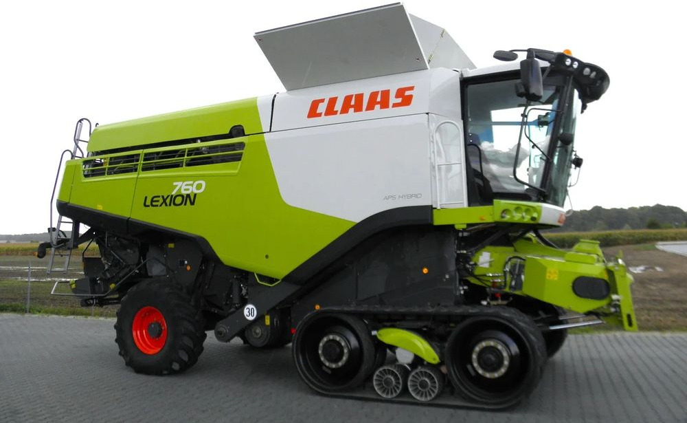 Claas Lexion 760 Terra Trac 2015 Rok, 1900 motgodzin, Heder V 930 2019 Rok, Najbogatsza Wersja, Nie Malowany, Stan Idealny - حصادة شاملة: صور 1 Claas Lexion 760 Terra Trac 2015 Rok, 1900 motgodzin, Heder V 930 2019 Rok, Najbogatsza Wersja, Nie Malowany, Stan Idealny - حصادة شاملة: صور 1