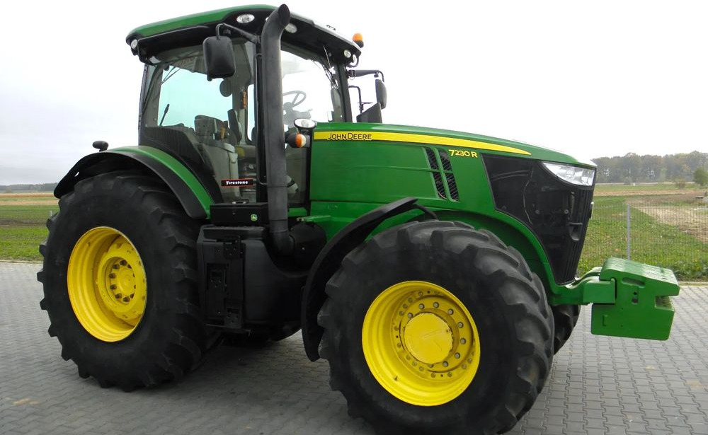جرار John Deere 7230 R 2012 Rok Nie Malowany, Skrzynia POWERQUAD, Stan Bardzo Dobry: صور 12