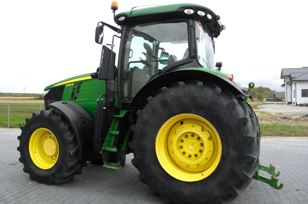 جرار John Deere 7230 R 2012 Rok Nie Malowany, Skrzynia POWERQUAD, Stan Bardzo Dobry: صور 17