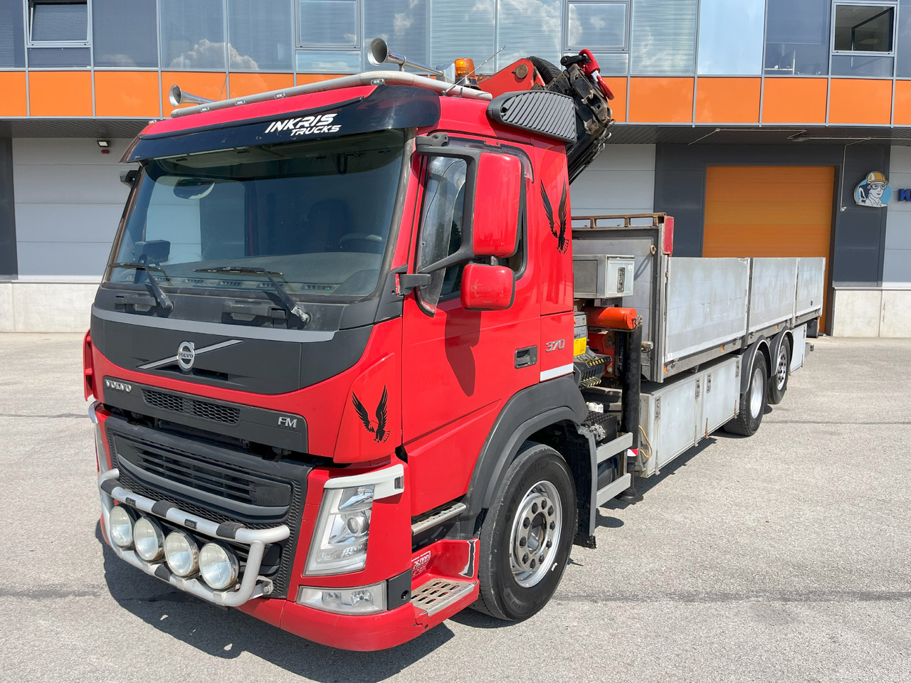 Volvo FM370 6X2 EURO6 + CRANE PALFINGER PK23001EH - شاحنة كرين: صور 4 Volvo FM370 6X2 EURO6 + CRANE PALFINGER PK23001EH - شاحنة كرين: صور 4