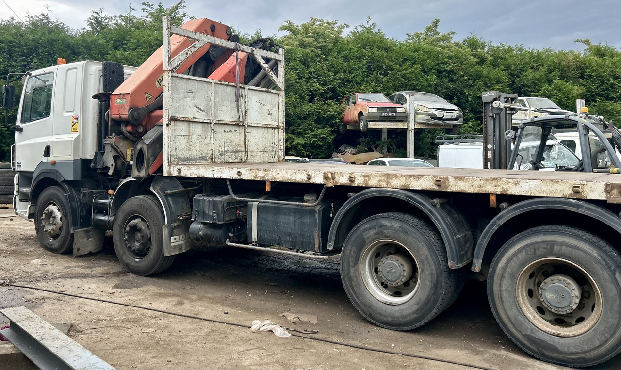 DAF Cf85 380 8x4 plateau grue Palfinger pk44002 - شاحنات مسطحة, شاحنة كرين: صور 4 DAF Cf85 380 8x4 plateau grue Palfinger pk44002 - شاحنات مسطحة, شاحنة كرين: صور 4
