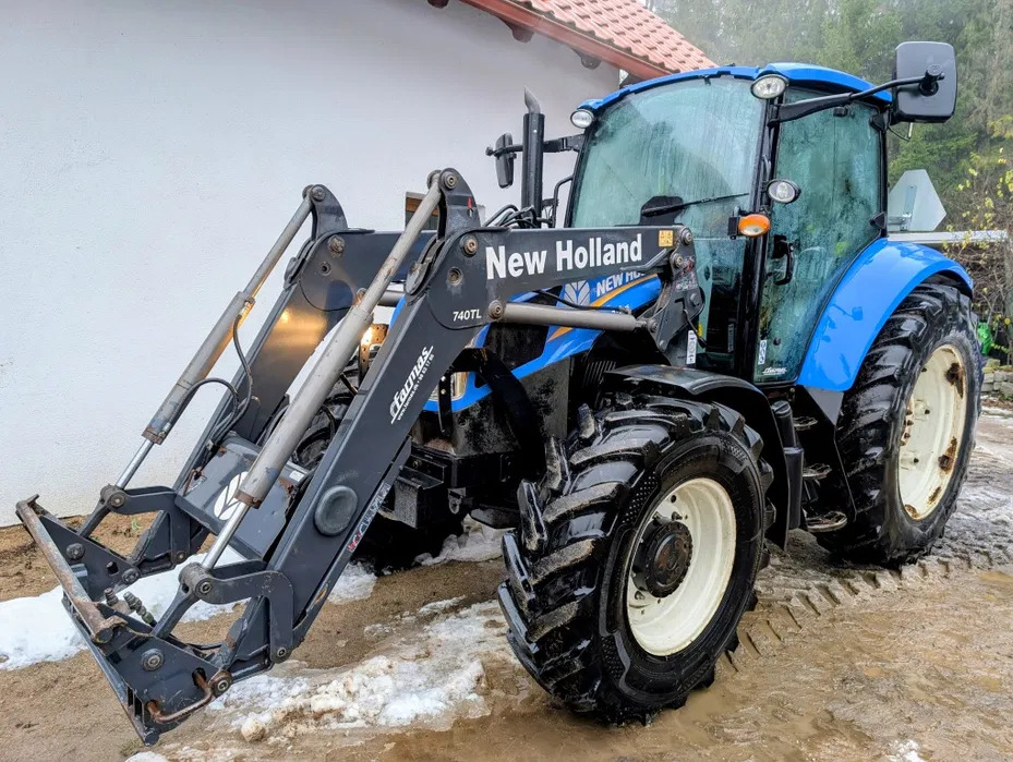 New Holland T5.115 - جرار: صور 1 New Holland T5.115 - جرار: صور 1