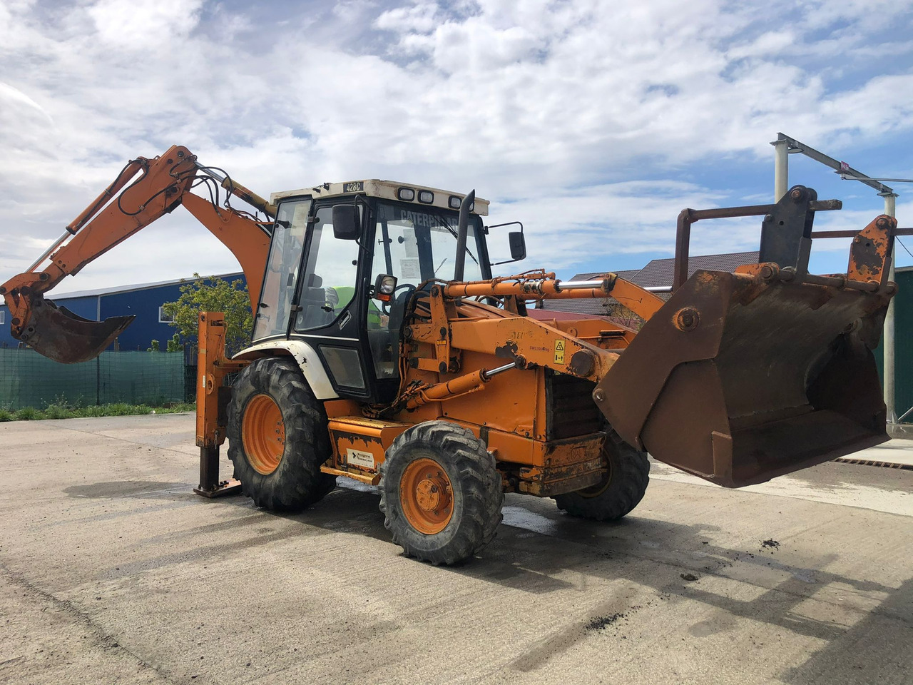 CATERPILLAR 428 C TERRACING EQUIPMENT BULLDOEXCAVATOR - حفار متعدد الاستخدام: صور 4 CATERPILLAR 428 C TERRACING EQUIPMENT BULLDOEXCAVATOR - حفار متعدد الاستخدام: صور 4
