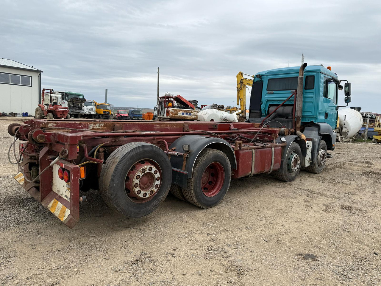 MAN TGA 440 8X2 CAR CHASSIS - شاحنة - نظام الكابلات: صور 5 MAN TGA 440 8X2 CAR CHASSIS - شاحنة - نظام الكابلات: صور 5