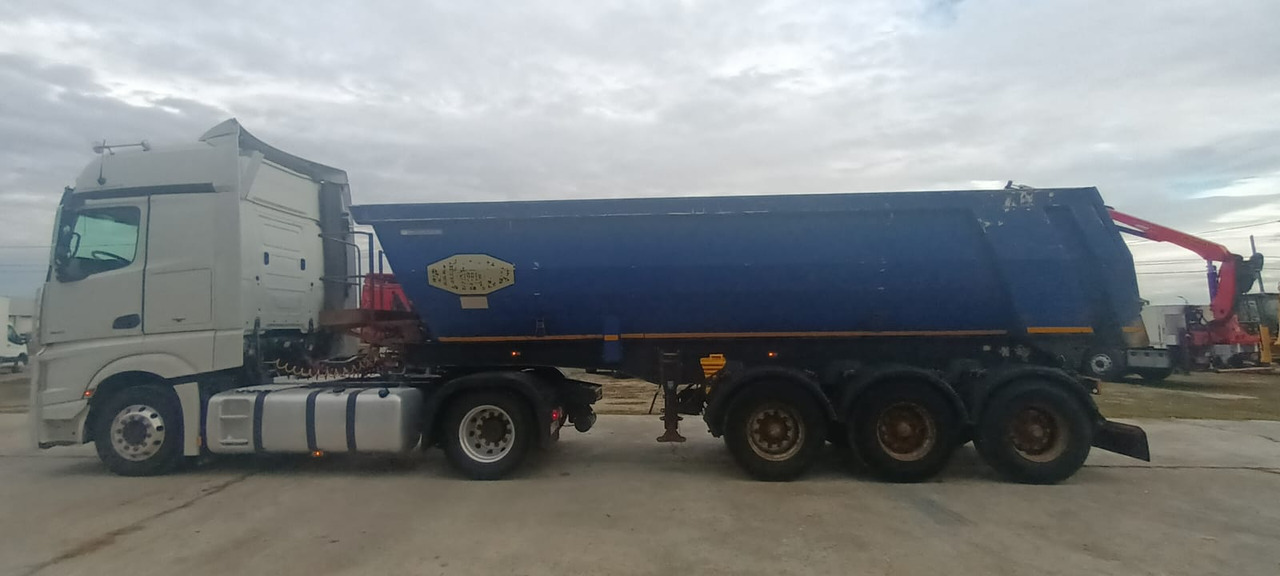 Tractor Head Mercedes-Benz Actros (2013) + Semi-trailer Tipper Meiller – Kipper (2005) - شاحنة جرار: صور 4 Tractor Head Mercedes-Benz Actros (2013) + Semi-trailer Tipper Meiller – Kipper (2005) - شاحنة جرار: صور 4