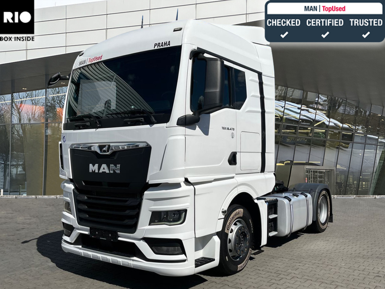 MAN TGX 18.470 4x2 BL SA - شاحنة جرار: صور 1 MAN TGX 18.470 4x2 BL SA - شاحنة جرار: صور 1