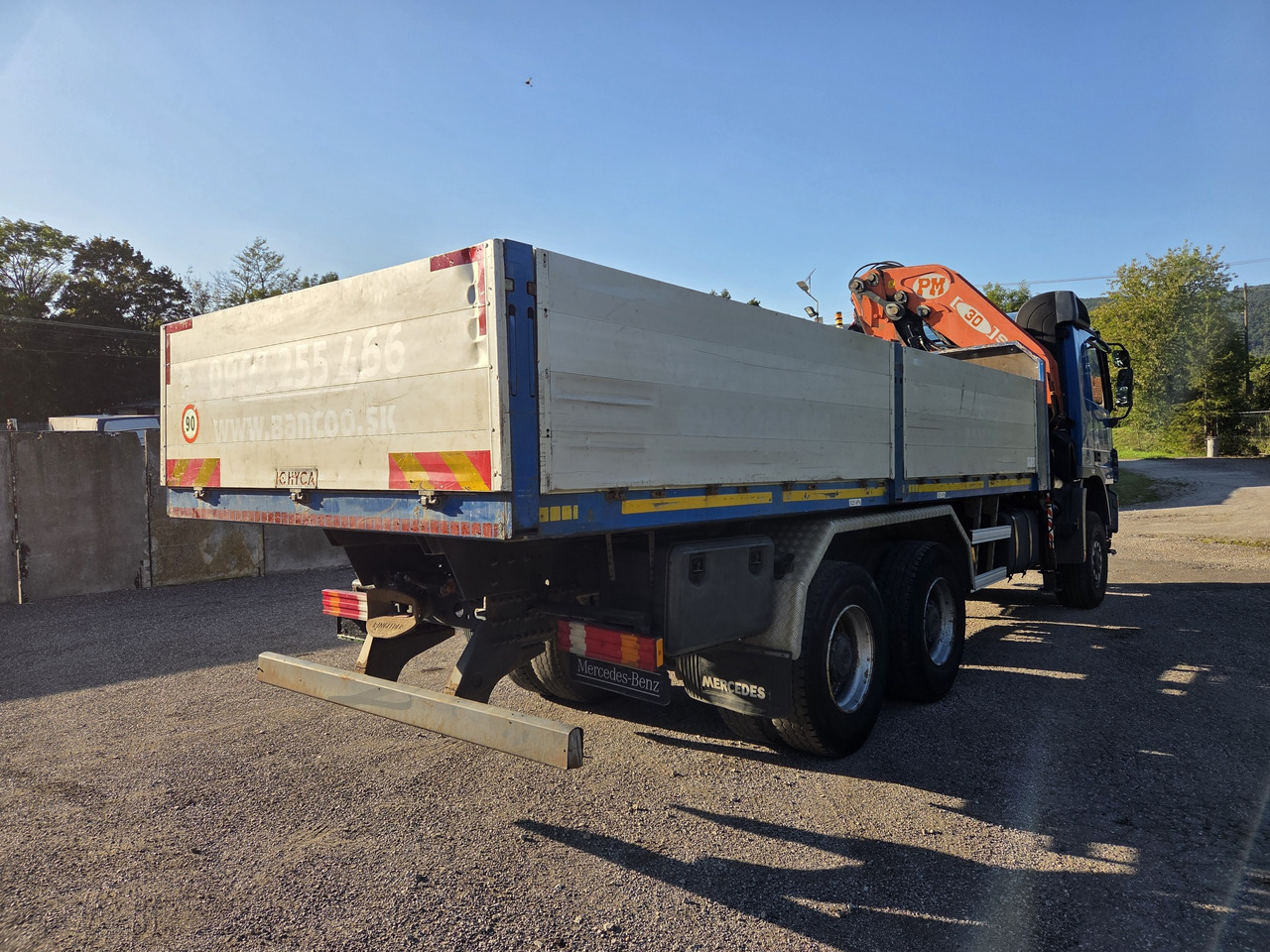 MERCEDES-BENZ ACTROS 3341 6x6 + CRANE PM 30 Radio Control - شاحنات مسطحة, شاحنة كرين: صور 4 MERCEDES-BENZ ACTROS 3341 6x6 + CRANE PM 30 Radio Control - شاحنات مسطحة, شاحنة كرين: صور 4