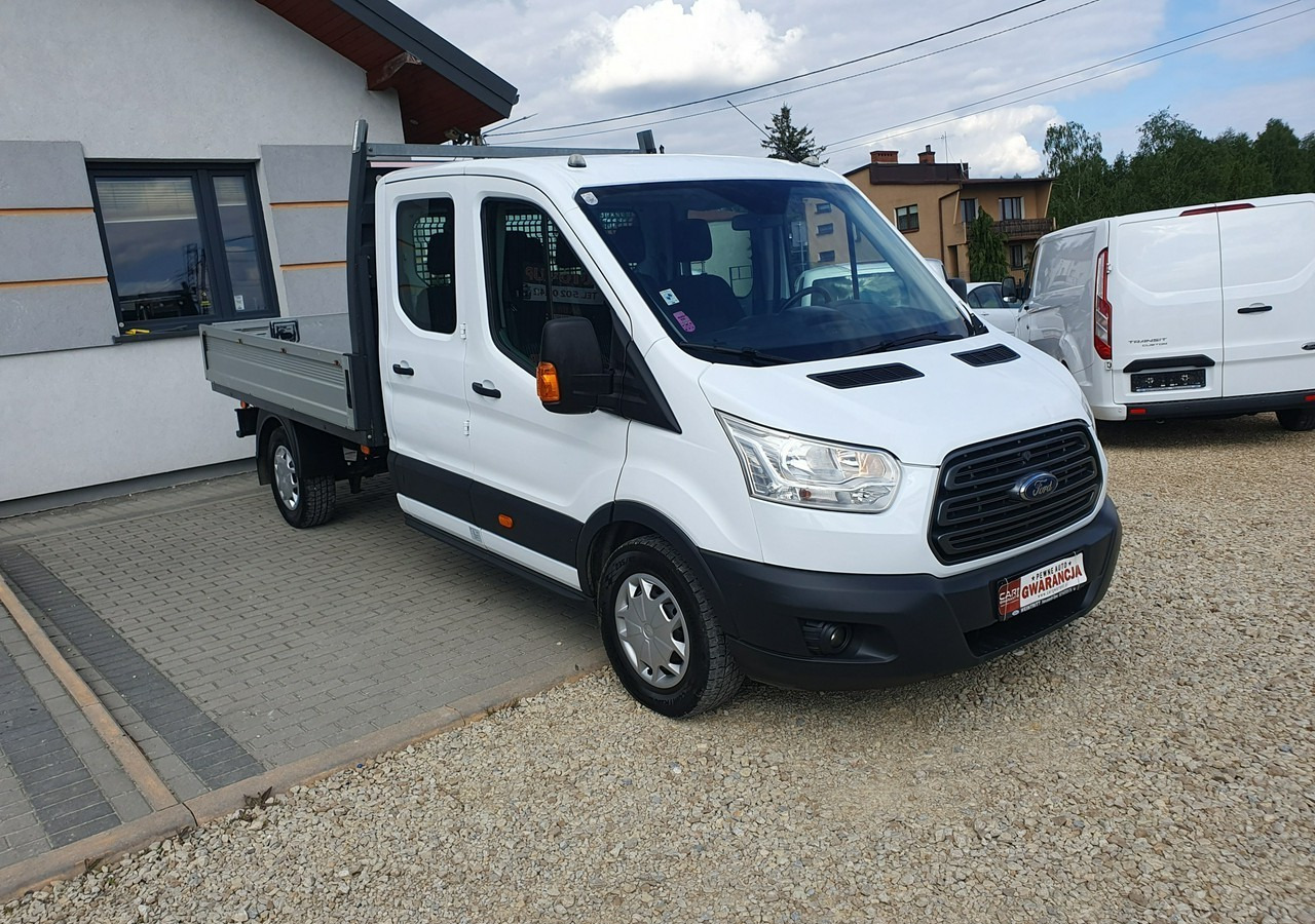 Ford Transit doka*brygadówka *7 osób *klima - الشاحنات الصغيرة المسطحة, الشاحنات الصغيرة كابينة مزدوجة: صور 3 Ford Transit doka*brygadówka *7 osób *klima - الشاحنات الصغيرة المسطحة, الشاحنات الصغيرة كابينة مزدوجة: صور 3