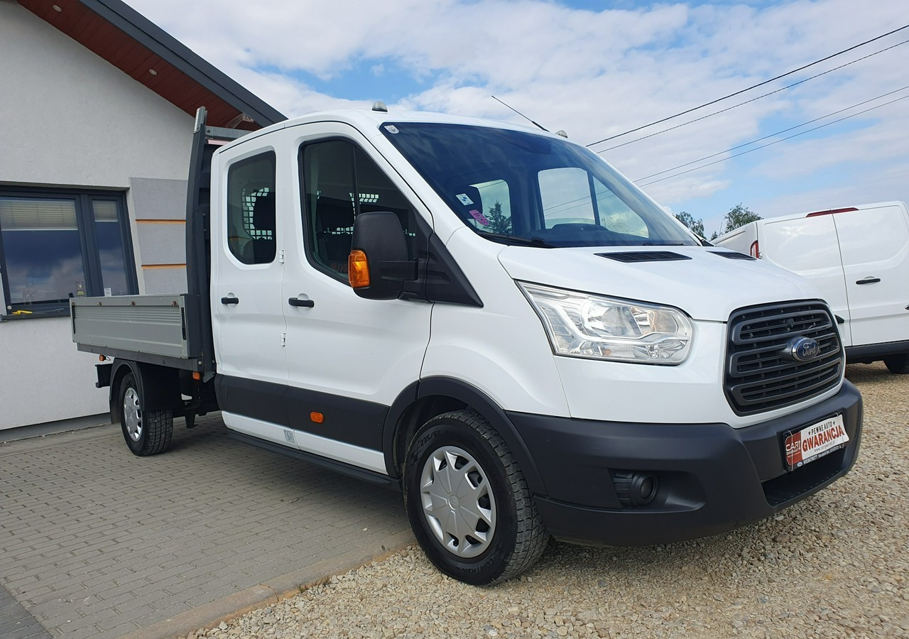 Ford Transit doka*brygadówka *7 osób *klima - الشاحنات الصغيرة المسطحة, الشاحنات الصغيرة كابينة مزدوجة: صور 4 Ford Transit doka*brygadówka *7 osób *klima - الشاحنات الصغيرة المسطحة, الشاحنات الصغيرة كابينة مزدوجة: صور 4