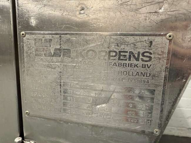 آلة الغذاء Koppens WetCoater ER600: صور 6 آلة الغذاء Koppens WetCoater ER600: صور 6