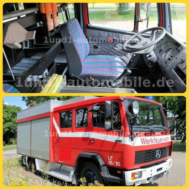 Mercedes-Benz 1124 F Feuerwehr LF 16/16 Pumpe Tank Haspel 1124 F Feuerwehr LF 16/16 Pumpe Tank Haspel - المطافئ: صور 1 Mercedes-Benz 1124 F Feuerwehr LF 16/16 Pumpe Tank Haspel 1124 F Feuerwehr LF 16/16 Pumpe Tank Haspel - المطافئ: صور 1