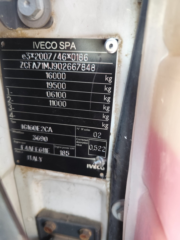 شاحنة كرين, قلابات IVECO EUROCARGO 160-250: صور 37