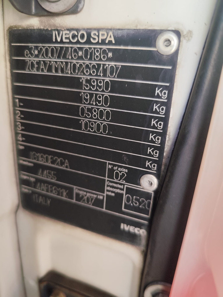 IVECO EUROCARGO 160-280 - قلابات, شاحنة كرين: صور 2 IVECO EUROCARGO 160-280 - قلابات, شاحنة كرين: صور 2