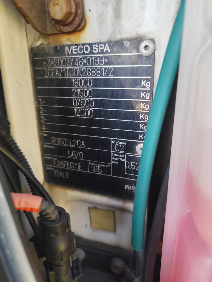 IVECO EUROCARGO 180-250 - الشاسيه شاحنة, شاحنة كرين: صور 2 IVECO EUROCARGO 180-250 - الشاسيه شاحنة, شاحنة كرين: صور 2