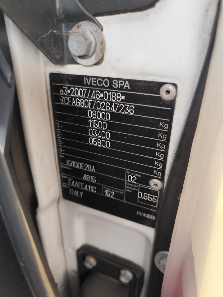 IVECO EUROCARGO 80-210 - شاحنة كرين, قلابات: صور 2 IVECO EUROCARGO 80-210 - شاحنة كرين, قلابات: صور 2