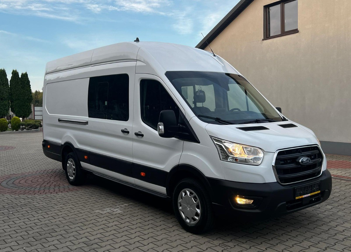 Ford Tramsit Max Doka 6- osobowy Stan jak Nowy Maxi Salon Polska - الشاحنات الصغيرة كابينة مزدوجة: صور 3 Ford Tramsit Max Doka 6- osobowy Stan jak Nowy Maxi Salon Polska - الشاحنات الصغيرة كابينة مزدوجة: صور 3