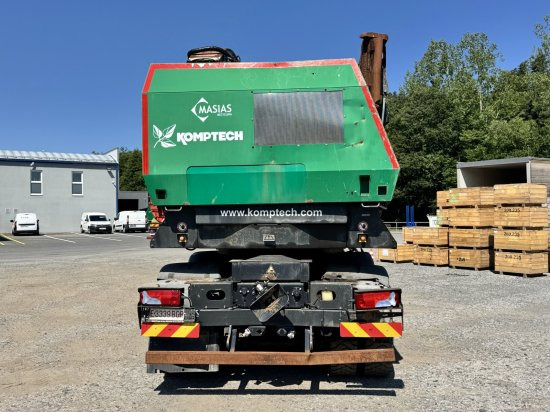 MAN TGS 35.540 8x4 mit Komptech-Zusatzeinheit - شاحنة, ماكينة تقطيع الأغصان: صور 2 MAN TGS 35.540 8x4 mit Komptech-Zusatzeinheit - شاحنة, ماكينة تقطيع الأغصان: صور 2