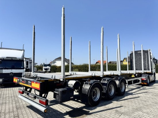MEGA TIMBER LONG Holzauflieger 6 Rungenpaare - نصف مقطورة اخشاب: صور 1 MEGA TIMBER LONG Holzauflieger 6 Rungenpaare - نصف مقطورة اخشاب: صور 1