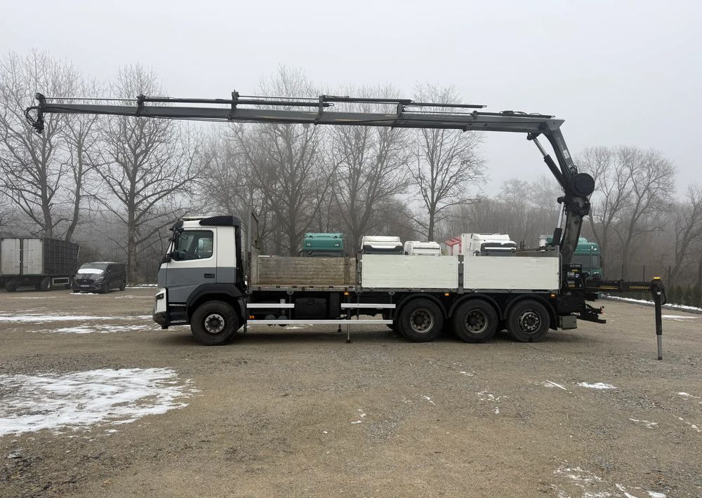 Volvo FM 410 - شاحنات مسطحة, شاحنة كرين: صور 5 Volvo FM 410 - شاحنات مسطحة, شاحنة كرين: صور 5