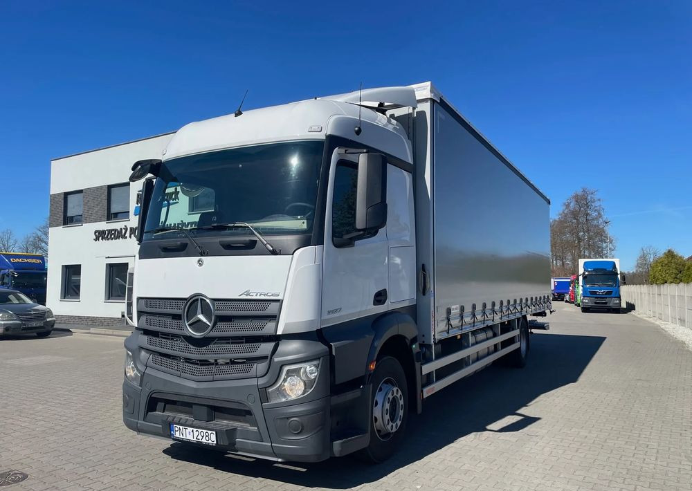 Mercedes-Benz ACTROS 1827, Firanka 9,5 m! - شاحنة ستارة: صور 1 Mercedes-Benz ACTROS 1827, Firanka 9,5 m! - شاحنة ستارة: صور 1