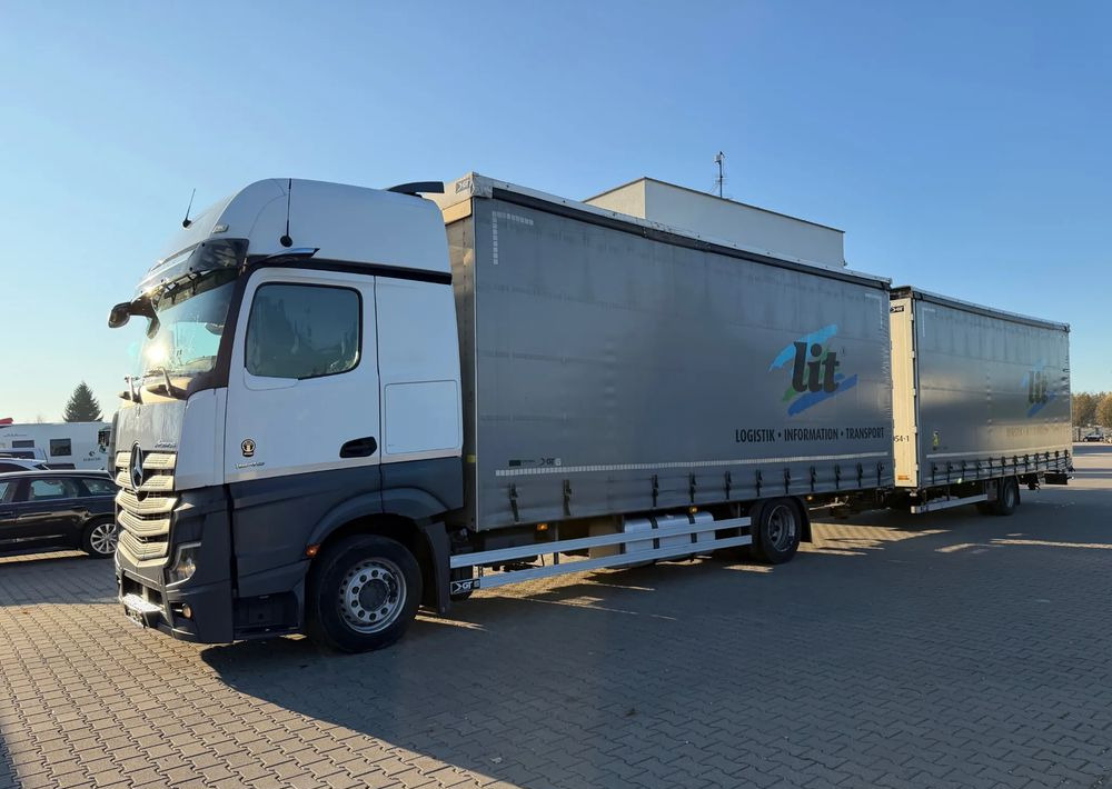 Mercedes-Benz ACTROS 1845 Zestaw przestrzenny przejazdowy120m3 - شاحنة ستارة: صور 3 Mercedes-Benz ACTROS 1845 Zestaw przestrzenny przejazdowy120m3 - شاحنة ستارة: صور 3
