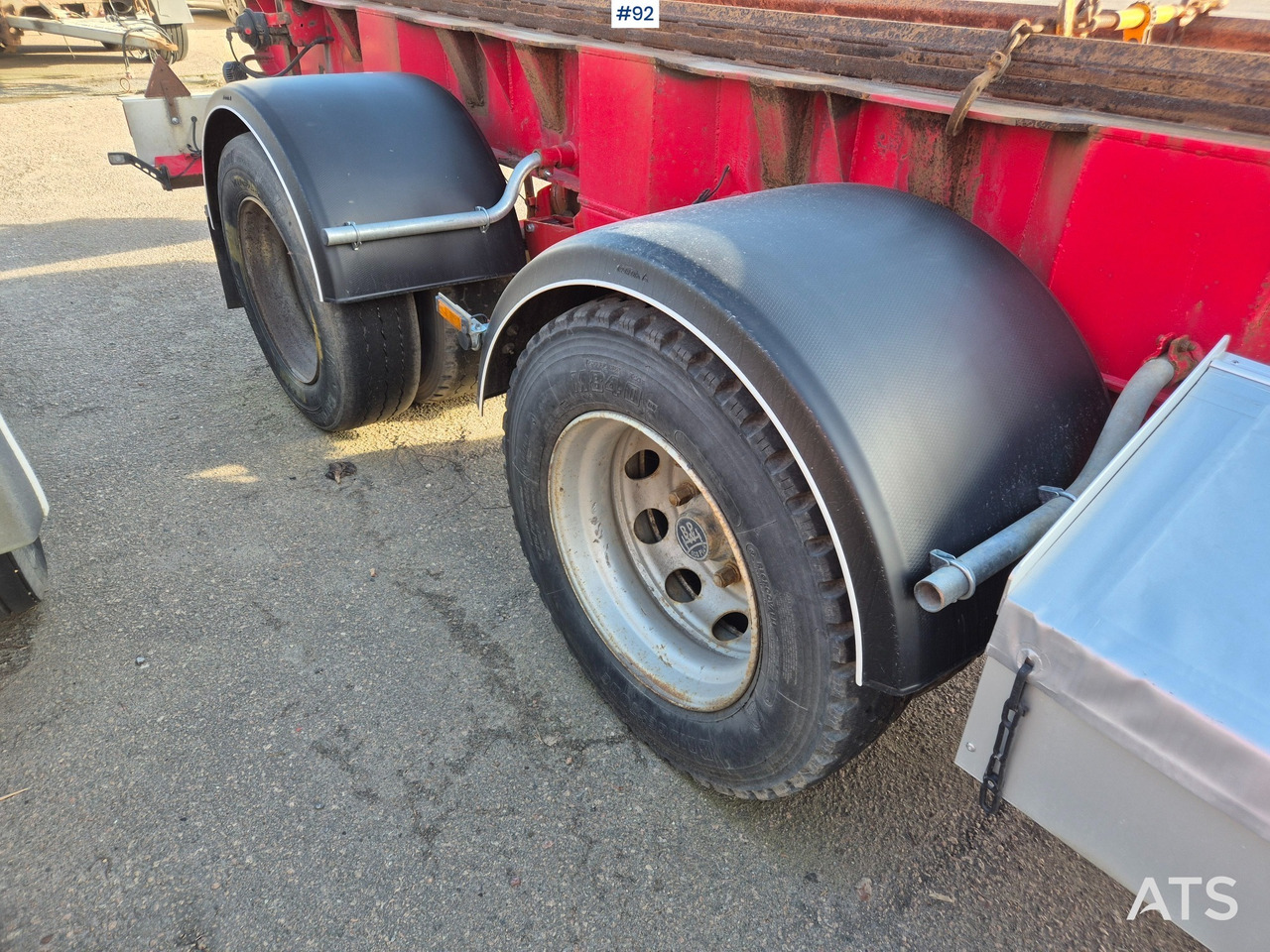 Matec Vaihtolavaperävaunu 4-akselinen - مقطورة: صور 5 Matec Vaihtolavaperävaunu 4-akselinen - مقطورة: صور 5