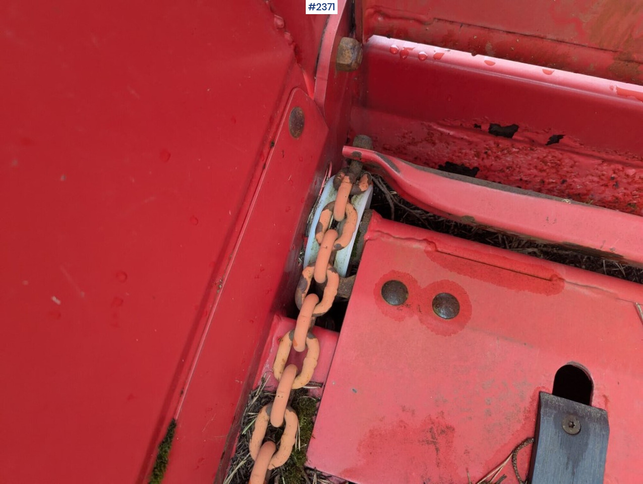 معدات القش Bale cutter / Feed shredder Kverneland Taarup 853: صور 8
