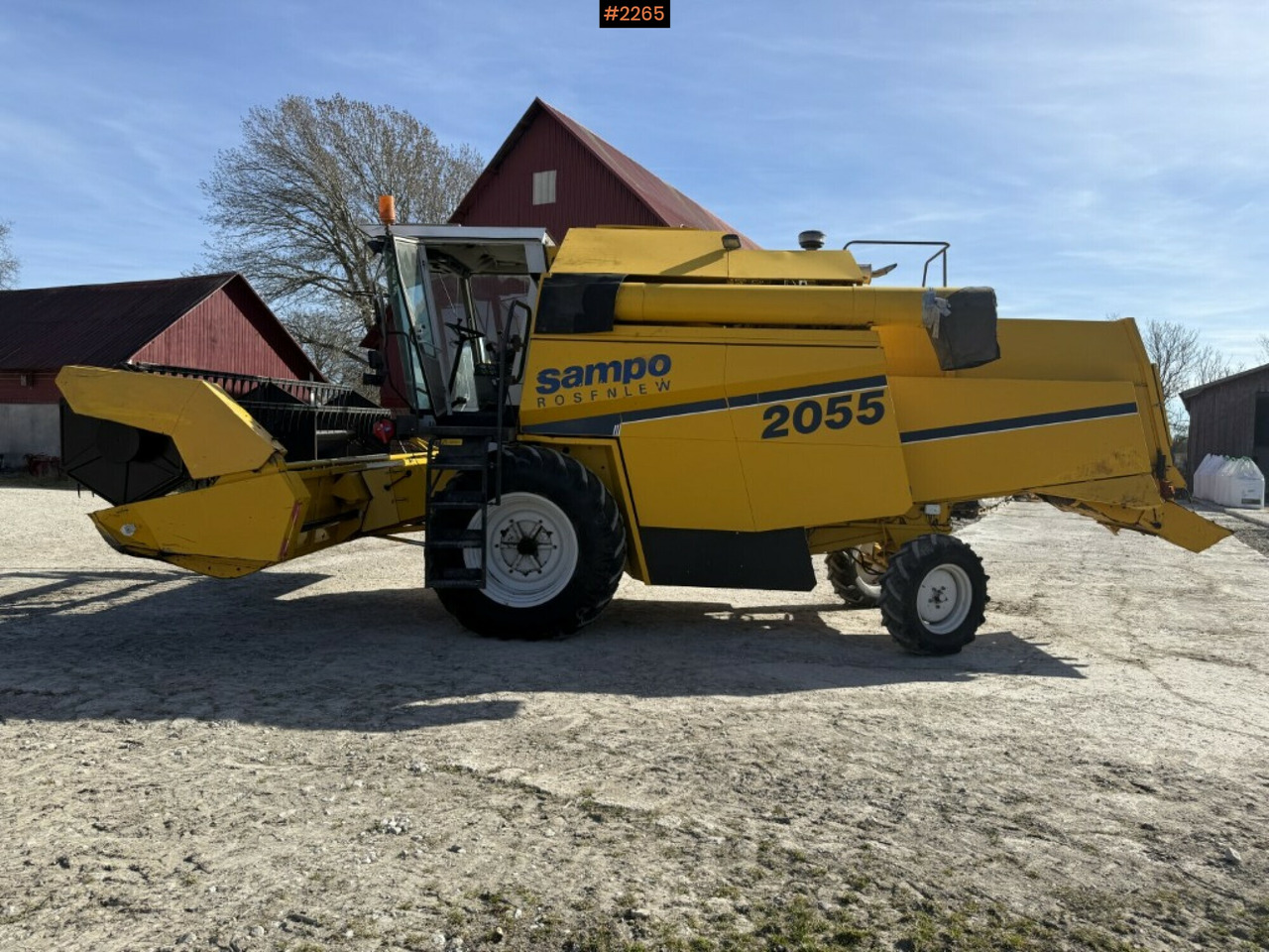 Combine harvester, Sampo Rosenlew 2055 14-foot (See video) - حصادة شاملة: صور 2 Combine harvester, Sampo Rosenlew 2055 14-foot (See video) - حصادة شاملة: صور 2