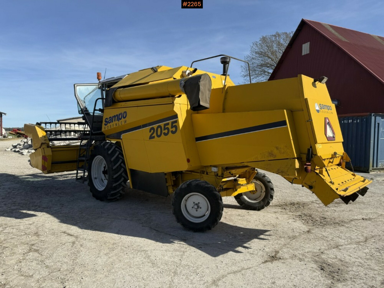 Combine harvester, Sampo Rosenlew 2055 14-foot (See video) - حصادة شاملة: صور 3 Combine harvester, Sampo Rosenlew 2055 14-foot (See video) - حصادة شاملة: صور 3