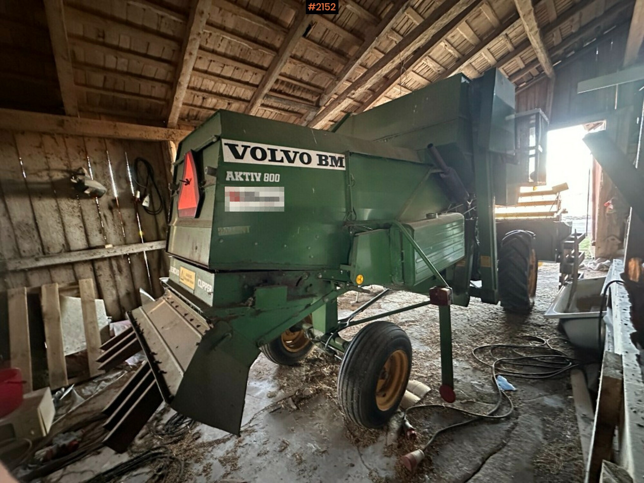 Combine harvester Volvo BM Aktiv M800 - حصادة شاملة: صور 3 Combine harvester Volvo BM Aktiv M800 - حصادة شاملة: صور 3