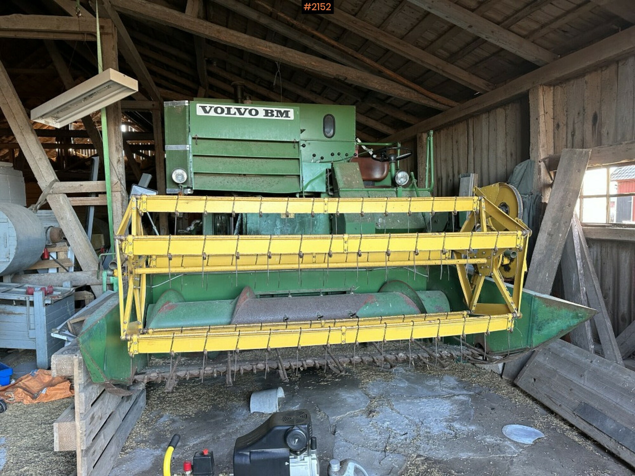 Combine harvester Volvo BM Aktiv M800 - حصادة شاملة: صور 4 Combine harvester Volvo BM Aktiv M800 - حصادة شاملة: صور 4