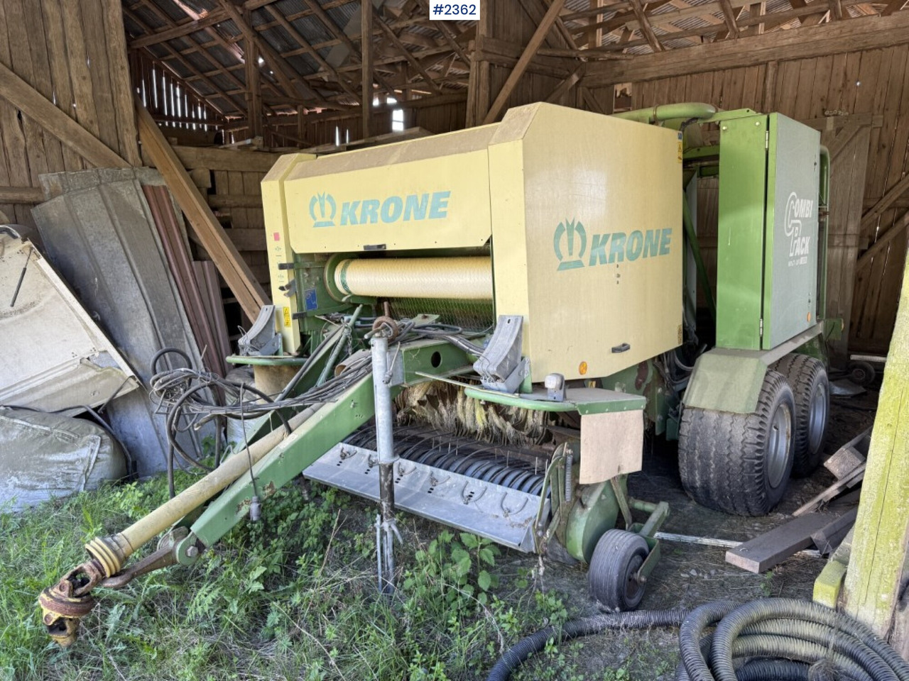 Krone Combi pack Multi-Cut 1250 round baler - معدات القش: صور 1 Krone Combi pack Multi-Cut 1250 round baler - معدات القش: صور 1