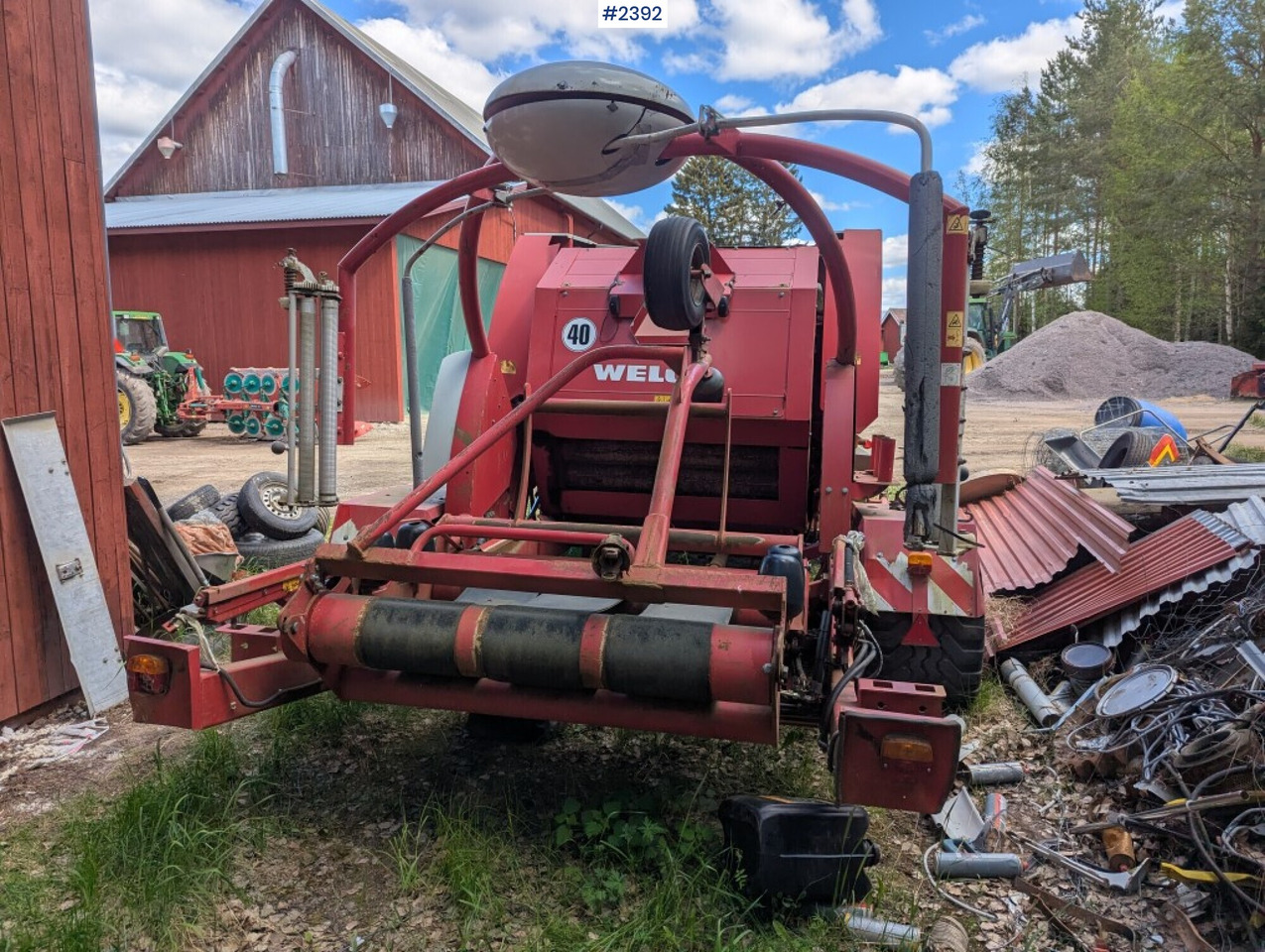Round baler / Combination baler Welger double action 220 profi - معدات القش: صور 4 Round baler / Combination baler Welger double action 220 profi - معدات القش: صور 4