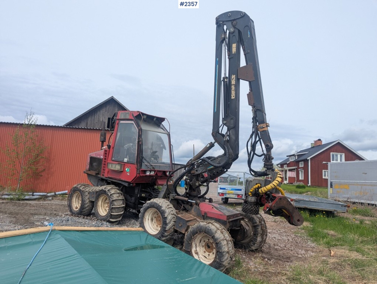 Thinning harvester, Steber BGS with Mowi crane - آلة حصاد: صور 5 Thinning harvester, Steber BGS with Mowi crane - آلة حصاد: صور 5