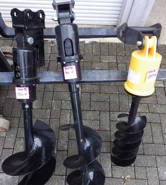 Erdbohrer hydraulisch für Minibagger 200/300/400 mm Ø - الحفر اوجير - حفارة مصغرة: صور 1 Erdbohrer hydraulisch für Minibagger 200/300/400 mm Ø - الحفر اوجير - حفارة مصغرة: صور 1