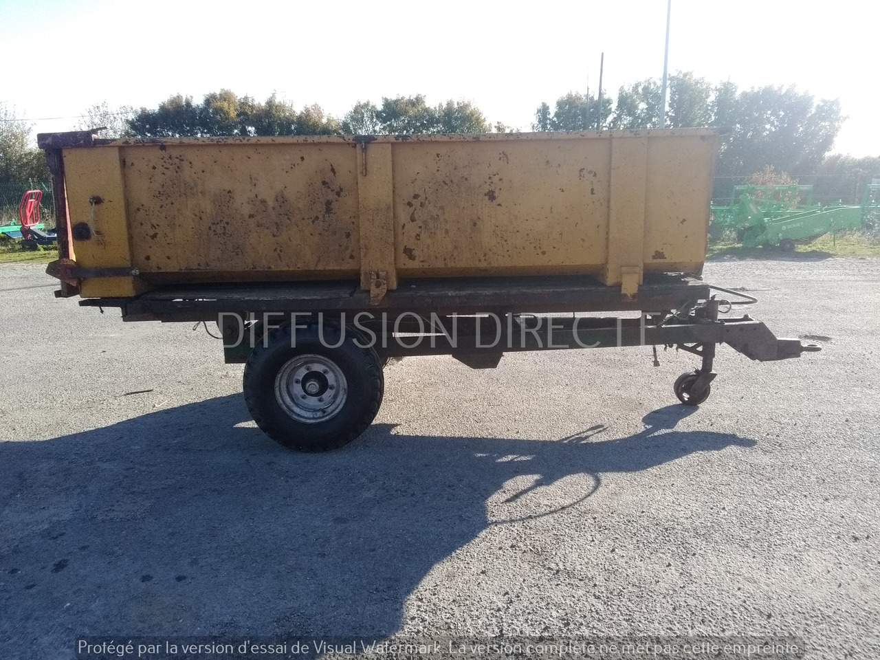 BENNE AGRICOLE 5T - قلابة مقطورة: صور 2 BENNE AGRICOLE 5T - قلابة مقطورة: صور 2