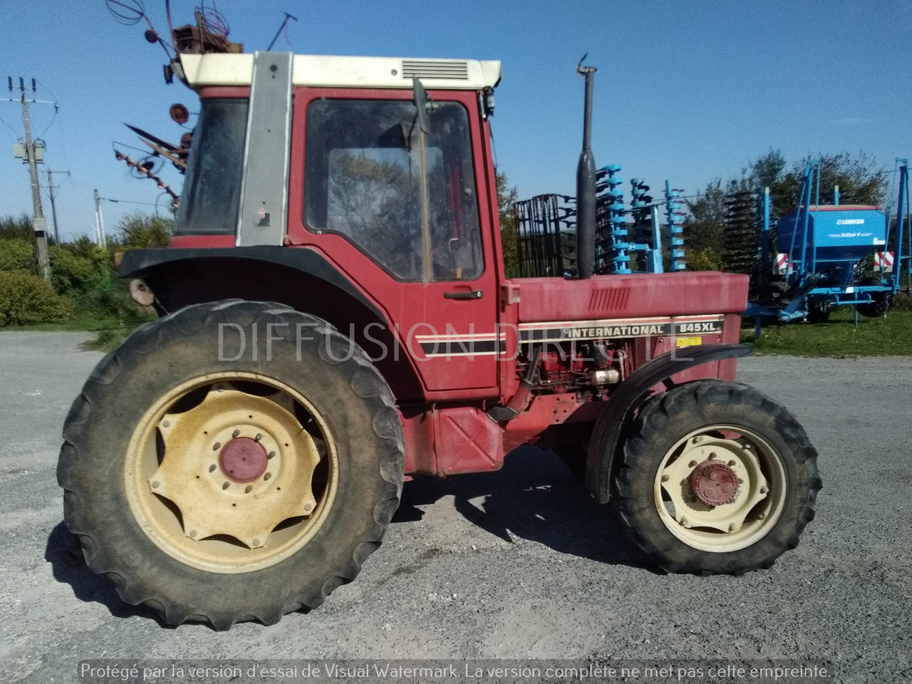 CASE IH TRACTEUR AGRICOLE 845 XL - جرار: صور 2 CASE IH TRACTEUR AGRICOLE 845 XL - جرار: صور 2