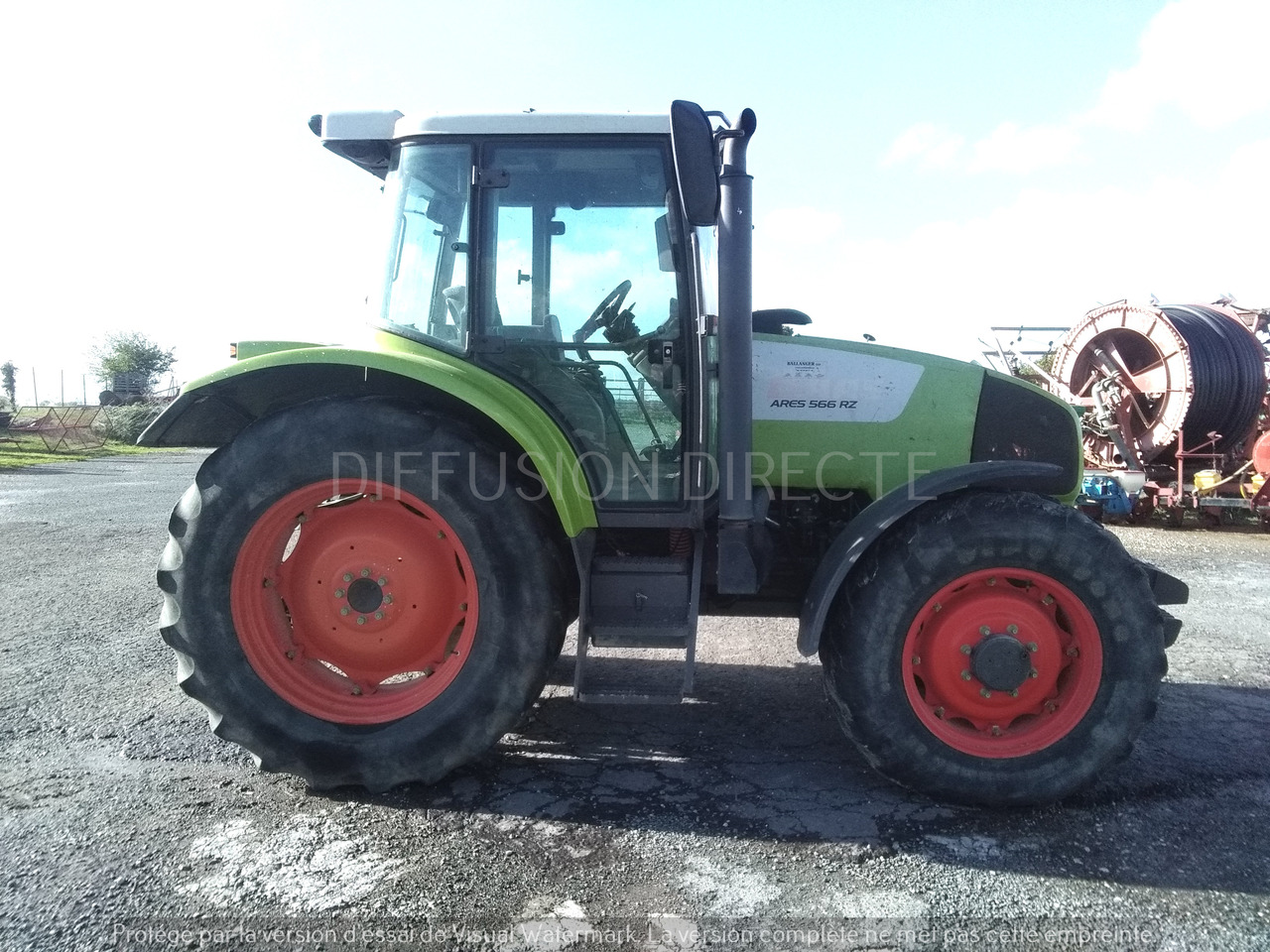 CLAAS TRACTEUR AGRICOLE ARES 566 RZ - جرار: صور 2 CLAAS TRACTEUR AGRICOLE ARES 566 RZ - جرار: صور 2