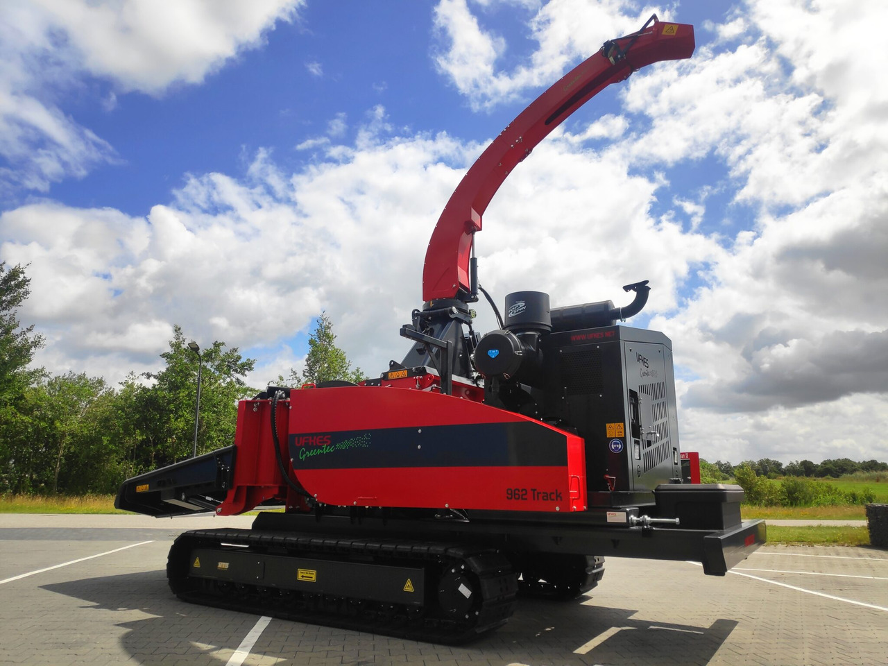 UFKES GREENTEC 962 - ماكينة تقطيع الأغصان: صور 3 UFKES GREENTEC 962 - ماكينة تقطيع الأغصان: صور 3