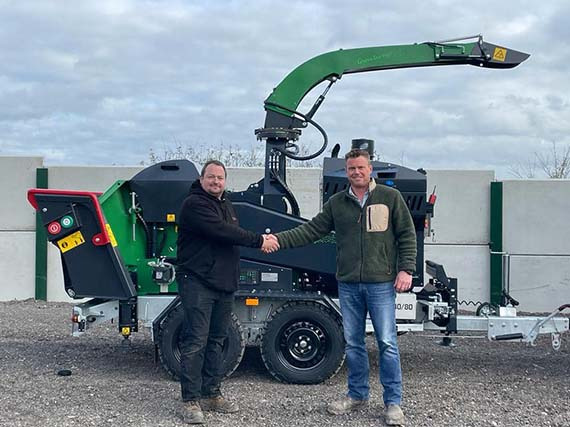 UFKES Greentec Jaguar 40-80 3.5T - معدات الغابات, مقطورة: صور 2 UFKES Greentec Jaguar 40-80 3.5T - معدات الغابات, مقطورة: صور 2