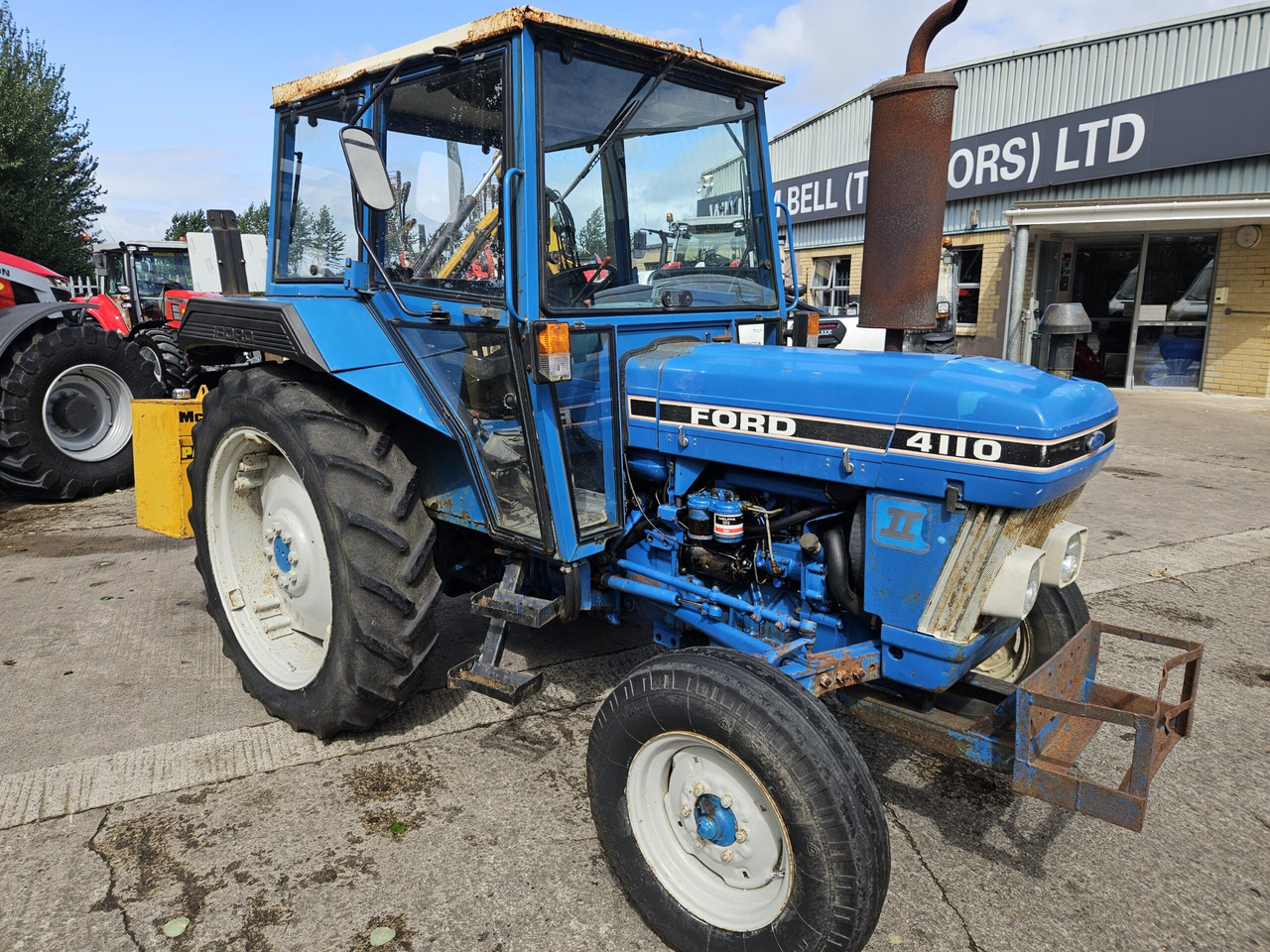 1988 Ford 4110 2wd tractor - جرار: صور 1 1988 Ford 4110 2wd tractor - جرار: صور 1