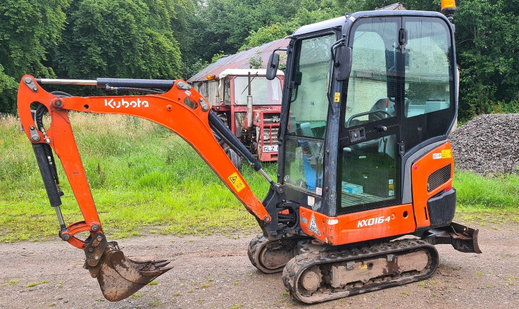 2016 Kubota KX016-4 Mini Digger, only 1550 hours - حفارة مصغرة: صور 1 2016 Kubota KX016-4 Mini Digger, only 1550 hours - حفارة مصغرة: صور 1