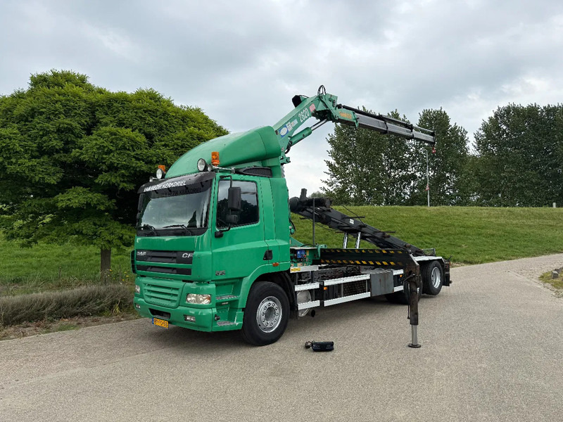 DAF CF 85.380 6x2 Kabel HMF 28 TM Remote Manual - شاحنة كرين: صور 3 DAF CF 85.380 6x2 Kabel HMF 28 TM Remote Manual - شاحنة كرين: صور 3