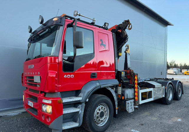 IvecoStralis 400 6x2 Palfinger - شاحنة ذات الخطاف, شاحنة كرين: صور 1 IvecoStralis 400 6x2 Palfinger - شاحنة ذات الخطاف, شاحنة كرين: صور 1