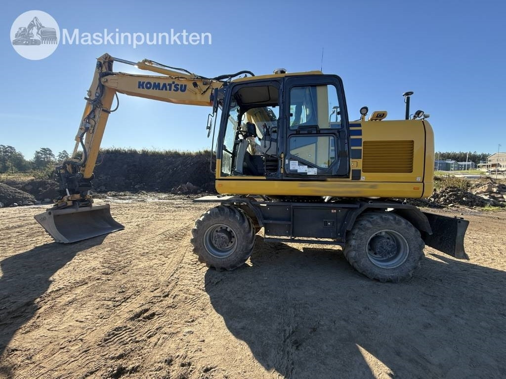 حفارة على عجلات Komatsu PW 160: صور 8 حفارة على عجلات Komatsu PW 160: صور 8