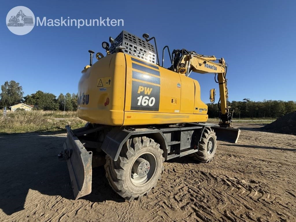 Komatsu PW 160  - حفارة على عجلات: صور 5 Komatsu PW 160  - حفارة على عجلات: صور 5