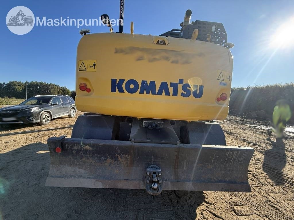 حفارة على عجلات Komatsu PW 160: صور 6 حفارة على عجلات Komatsu PW 160: صور 6