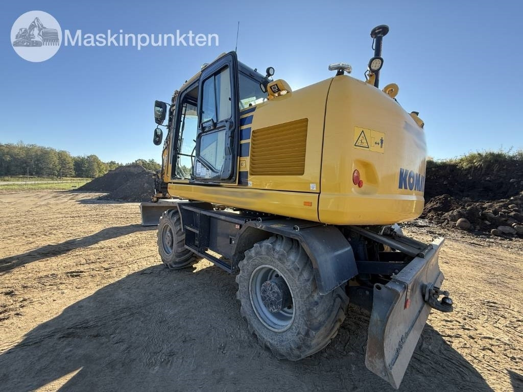حفارة على عجلات Komatsu PW 160: صور 7 حفارة على عجلات Komatsu PW 160: صور 7