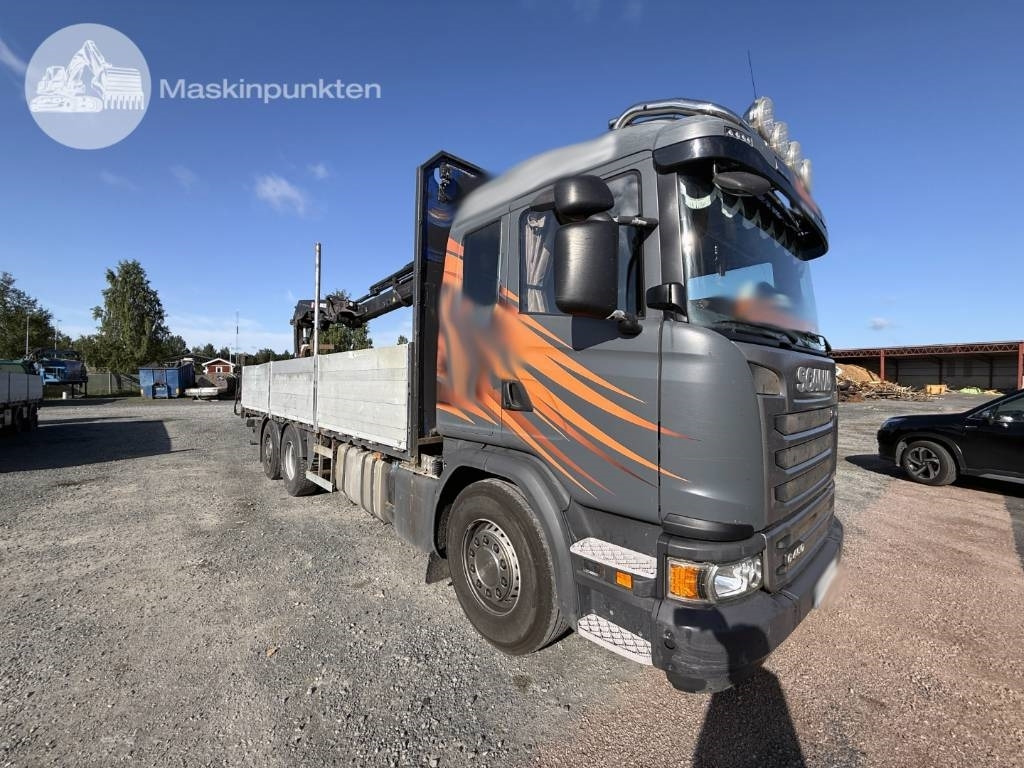 Scania G 450 LB - شاحنة كرين: صور 3 Scania G 450 LB - شاحنة كرين: صور 3